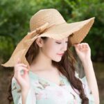 Ladies’ Summer Sun Beach Bow Hat