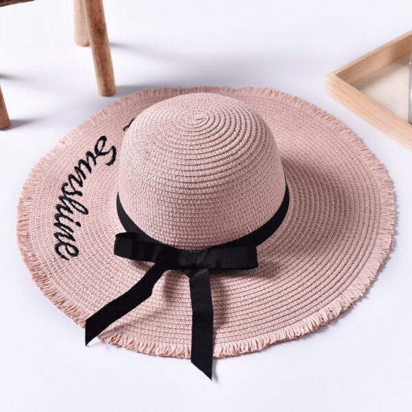 Wild Embroidered Summer Sun Hat