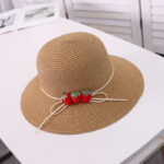 Ladies’ Summer Straw Beach Sun Hat