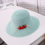 Ladies’ Summer Straw Beach Sun Hat