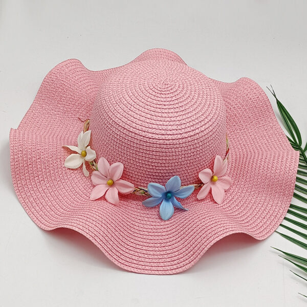 Ladies Outdoor Sun Hat Straw Hat Seaside Sun Protection