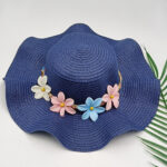 Ladies Outdoor Sun Hat Straw Hat Seaside Sun Protection