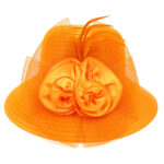 Organza sun hat