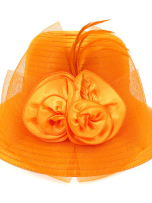 Organza sun hat