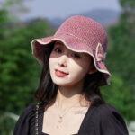 Lumea Bow Brim Hat - Skin red