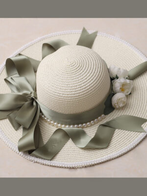 Elegant Ladies Sun Hat with Bow