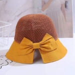 Airy Bow Summer Hat - Turmeric