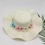 Ladies Outdoor Sun Hat Straw Hat Seaside Sun Protection