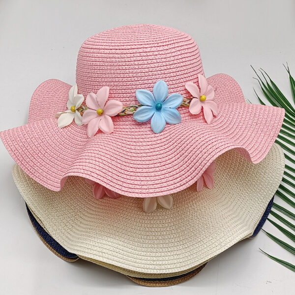 Ladies Outdoor Sun Hat Straw Hat Seaside Sun Protection